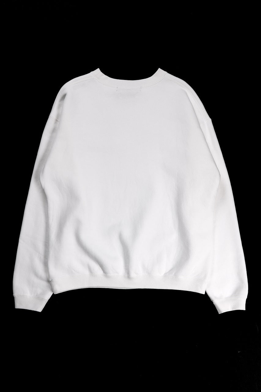 画像をギャラリービューアに読み込む, Y's for men x MASSES SWEAT SHIRT / PRINT A (WHITE)