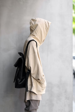 Load image into Gallery viewer, A.F ARTEFACT x Portaille LEATHER BACK PACK / WAXED HORSE LEAHER (BLACK)