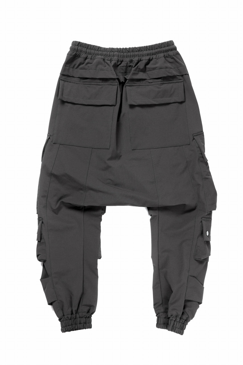 画像をギャラリービューアに読み込む, A.F ARTEFACT MILITARY SARROUEL PANTS / TECH-SMOOTH (GREY)