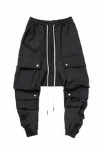 画像をギャラリービューアに読み込む, A.F ARTEFACT MILITARY SARROUEL PANTS / TECH-SMOOTH (BLACK)