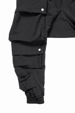 画像をギャラリービューアに読み込む, A.F ARTEFACT MILITARY SARROUEL PANTS / TECH-SMOOTH (BLACK)