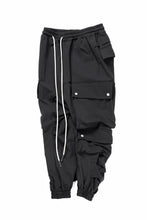 画像をギャラリービューアに読み込む, A.F ARTEFACT MILITARY SARROUEL PANTS / TECH-SMOOTH (BLACK)