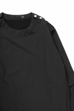 画像をギャラリービューアに読み込む, A.F ARTEFACT SNAP PULLOVER / TECH-SMOOTH (BLACK)