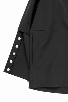 画像をギャラリービューアに読み込む, A.F ARTEFACT SNAP PULLOVER / TECH-SMOOTH (BLACK)