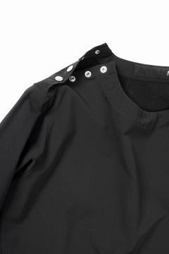 画像をギャラリービューアに読み込む, A.F ARTEFACT SNAP PULLOVER / TECH-SMOOTH (BLACK)