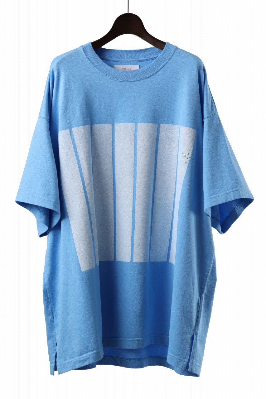 画像をギャラリービューアに読み込む, FACETASM 7 BARS SHORT SLEEVE TEE (LIGHT BLUE)