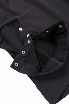 画像をギャラリービューアに読み込む, A.F ARTEFACT SNAP PULLOVER / TECH-SMOOTH (BLACK)