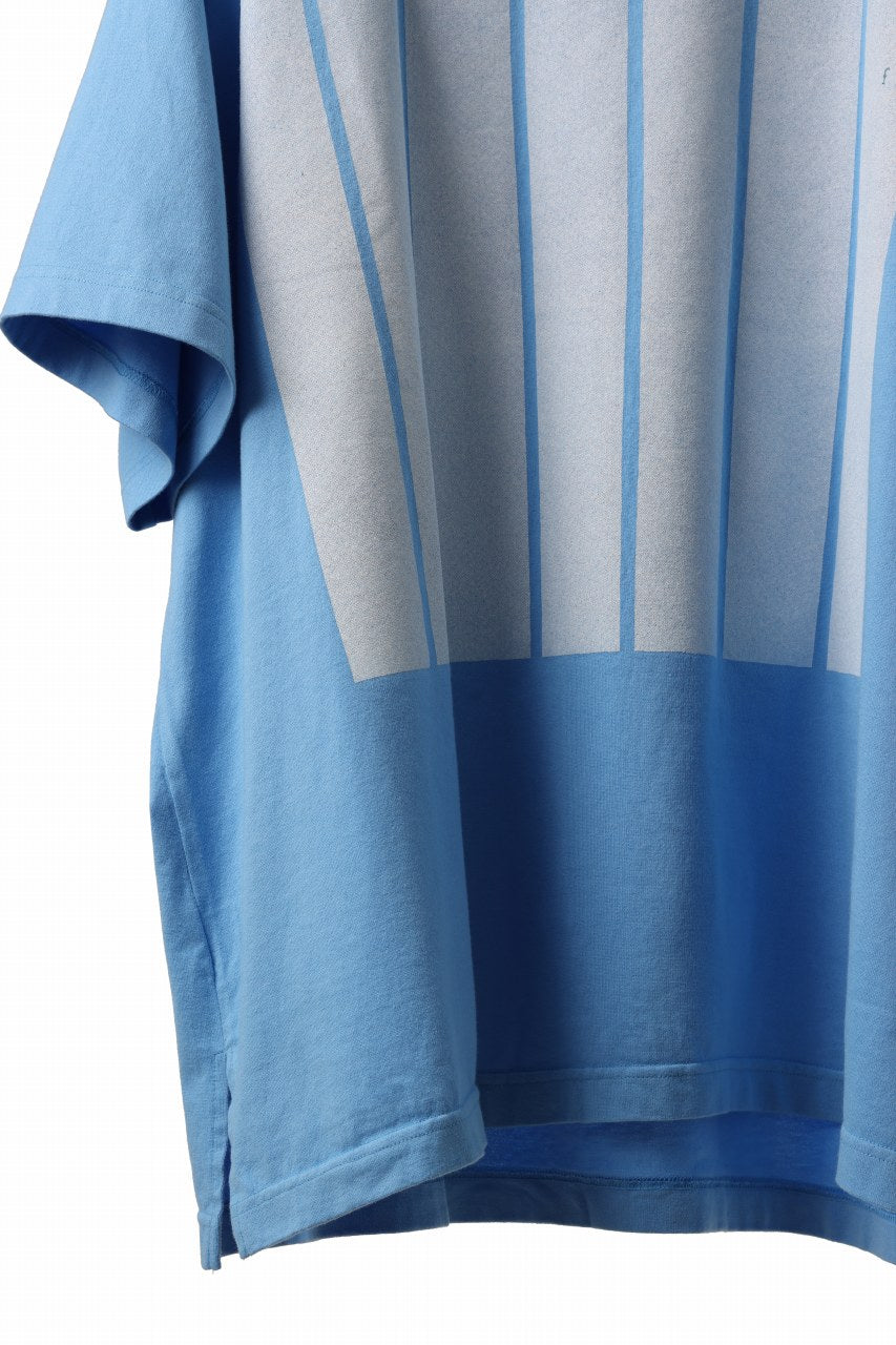 画像をギャラリービューアに読み込む, FACETASM 7 BARS SHORT SLEEVE TEE (LIGHT BLUE)