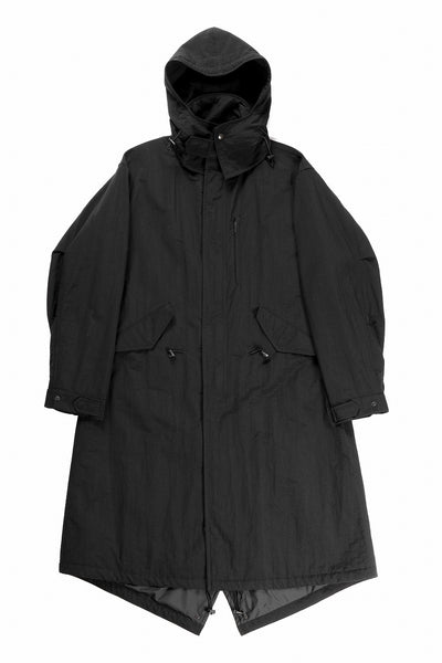 Y's for men MODS COAT / NYLON TASLAN with THINSULATE (BLACK)