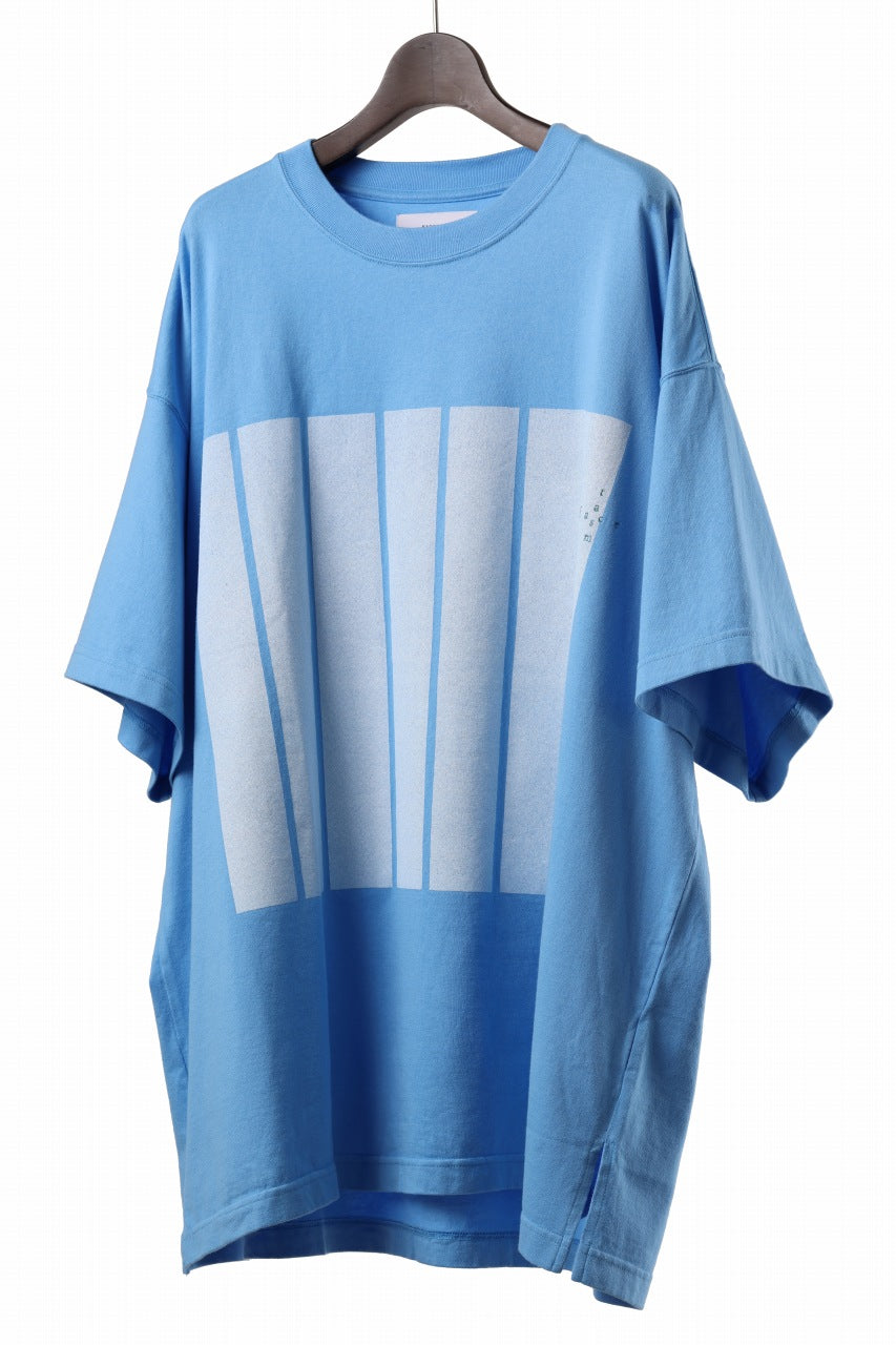 画像をギャラリービューアに読み込む, FACETASM 7 BARS SHORT SLEEVE TEE (LIGHT BLUE)