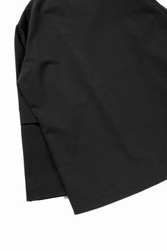 画像をギャラリービューアに読み込む, A.F ARTEFACT SNAP PULLOVER / TECH-SMOOTH (BLACK)