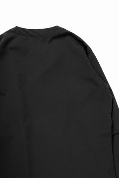 画像をギャラリービューアに読み込む, A.F ARTEFACT SNAP PULLOVER / TECH-SMOOTH (BLACK)