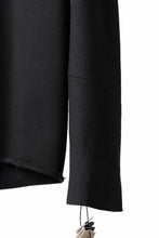 Load image into Gallery viewer, m.a+ written one piece long sleeve tops / T211D/JCKM (BLACK)