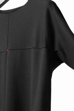 Load image into Gallery viewer, m.a+ written one piece long sleeve tops / T211D/JCKM (BLACK)