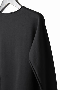 Load image into Gallery viewer, m.a+ written one piece long sleeve tops / T211D/JCKM (BLACK)
