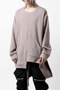 画像をギャラリービューアに読み込む, A.F ARTEFACT BOMBERHEAT® ASYMMETRY LOOP HEM TOPS (BROWN)