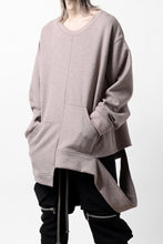 画像をギャラリービューアに読み込む, A.F ARTEFACT BOMBERHEAT® ASYMMETRY LOOP HEM TOPS (BROWN)
