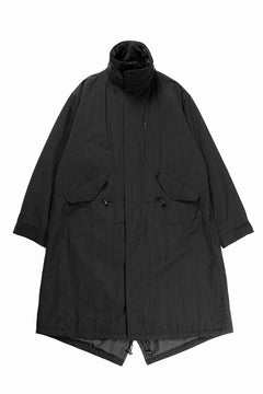 画像をギャラリービューアに読み込む, Y's for men MODS COAT / NYLON TASLAN with THINSULATE (BLACK)
