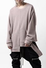 画像をギャラリービューアに読み込む, A.F ARTEFACT BOMBERHEAT® ASYMMETRY LOOP HEM TOPS (BROWN)