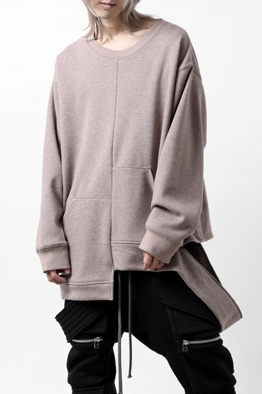 画像をギャラリービューアに読み込む, A.F ARTEFACT BOMBERHEAT® ASYMMETRY LOOP HEM TOPS (BROWN)