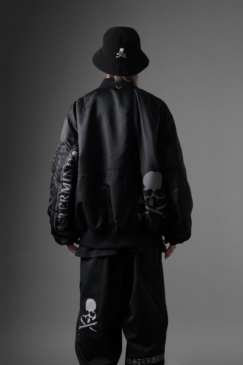 MASTERMIND WORLD x ALPHA INDUSTRIES RIVERSIBLE MA-1 JACKET