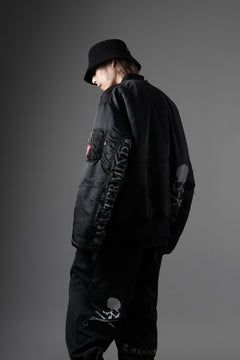 Load image into Gallery viewer, MASTERMIND WORLD x ALPHA INDUSTRIES RIVERSIBLE MA-1 JACKET (BLACK)