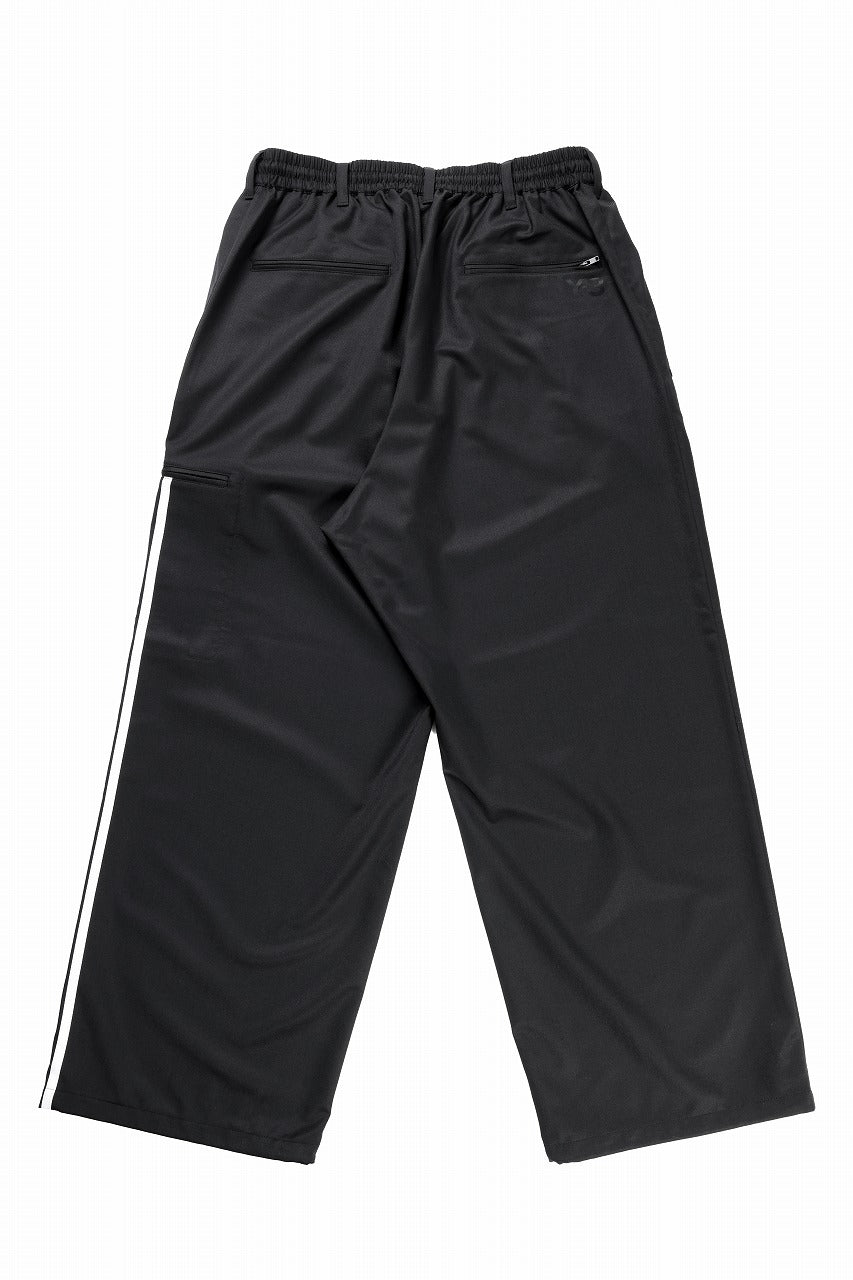 画像をギャラリービューアに読み込む, Y-3 Yohji Yamamoto REFINED WOOL STRAIGHT PANTS (BLACK)