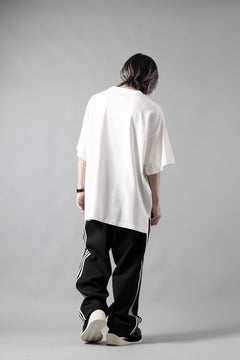 画像をギャラリービューアに読み込む, Y-3 Yohji Yamamoto THREE STRIPES TRACK PANTS (BLACK x OFF WHITE)