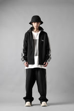 画像をギャラリービューアに読み込む, Y-3 Yohji Yamamoto THREE STRIPES TRACK PANTS (BLACK x OFF WHITE)