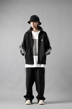 画像をギャラリービューアに読み込む, Y-3 Yohji Yamamoto THREE STRIPES TRACK JACKET (BLACK x OFF WHITE)