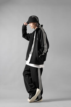 画像をギャラリービューアに読み込む, Y-3 Yohji Yamamoto THREE STRIPES TRACK PANTS (BLACK x OFF WHITE)