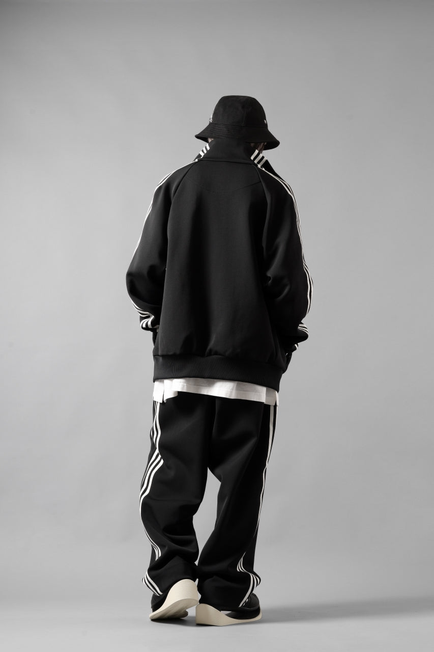 画像をギャラリービューアに読み込む, Y-3 Yohji Yamamoto THREE STRIPES TRACK PANTS (BLACK x OFF WHITE)