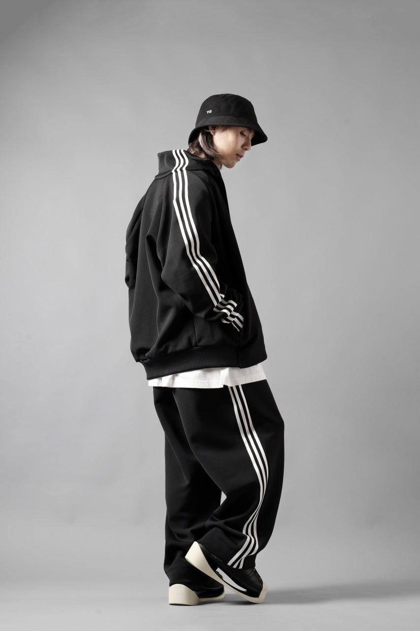 画像をギャラリービューアに読み込む, Y-3 Yohji Yamamoto THREE STRIPES TRACK JACKET (BLACK x OFF WHITE)