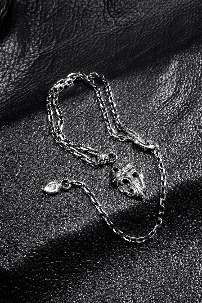 画像をギャラリービューアに読み込む, 【最短出荷可能】Loud Style Design - GET IN THE RING - DARK LUSTER - "LGN-003" SILVER NECKLACE