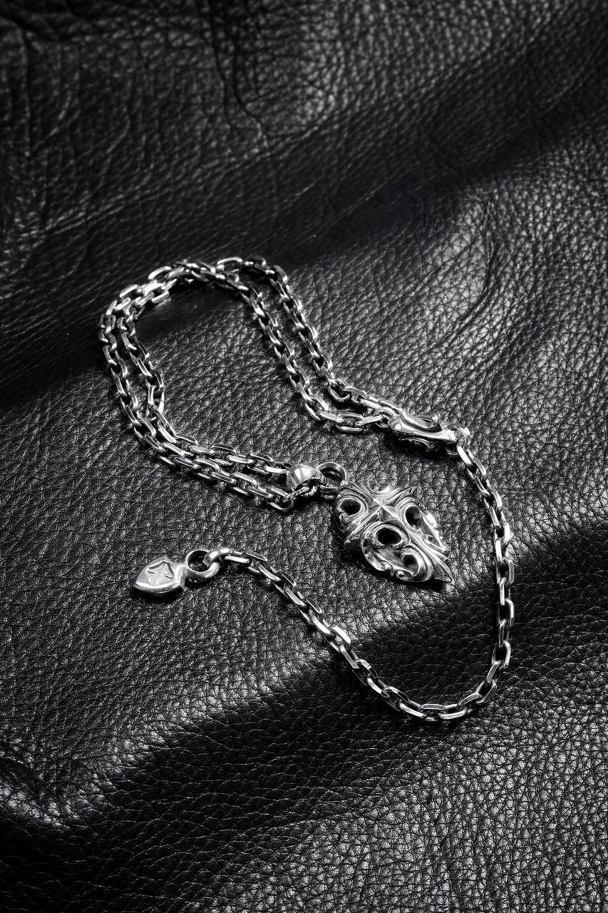 画像をギャラリービューアに読み込む, 【最短出荷可能】Loud Style Design - GET IN THE RING - DARK LUSTER - "LGN-003" SILVER NECKLACE