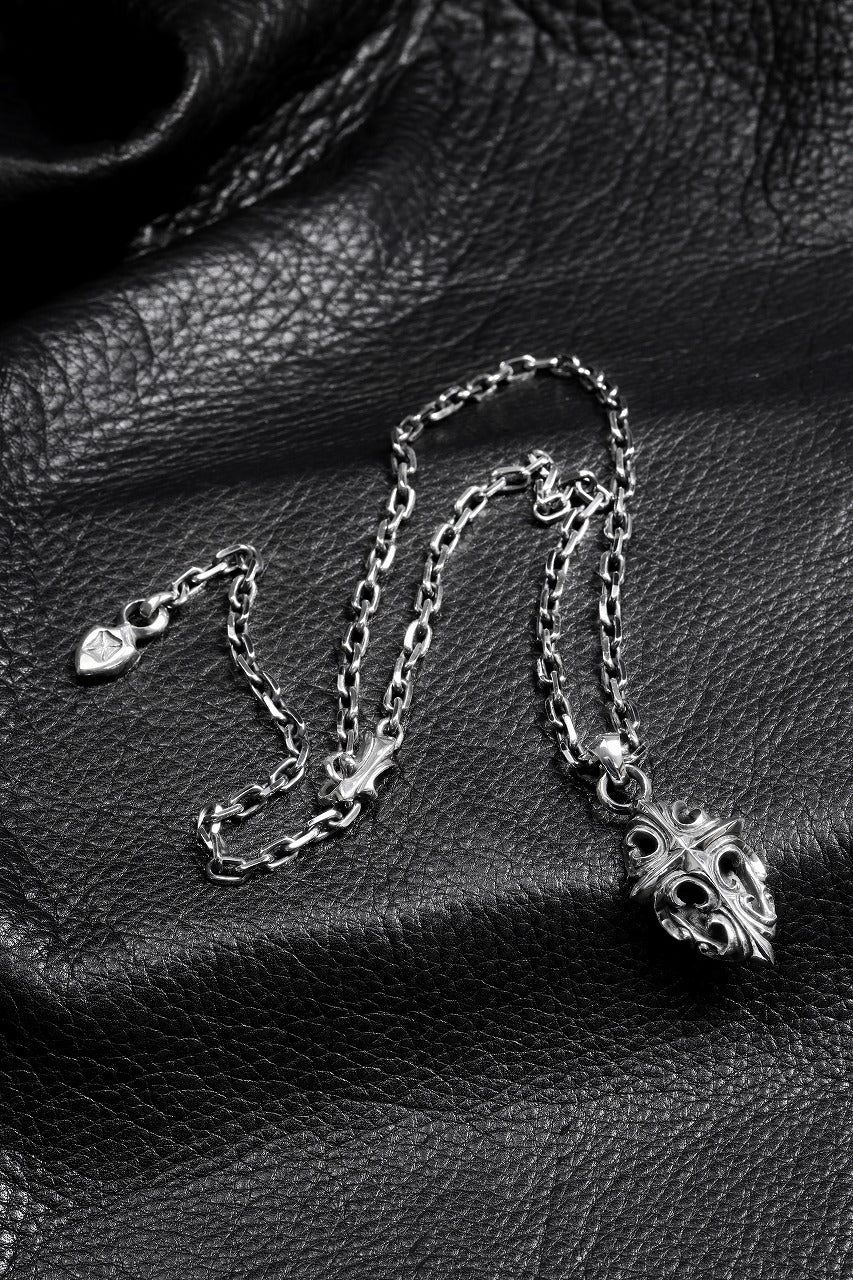 画像をギャラリービューアに読み込む, 【最短出荷可能】Loud Style Design - GET IN THE RING - DARK LUSTER - "LGN-003" SILVER NECKLACE