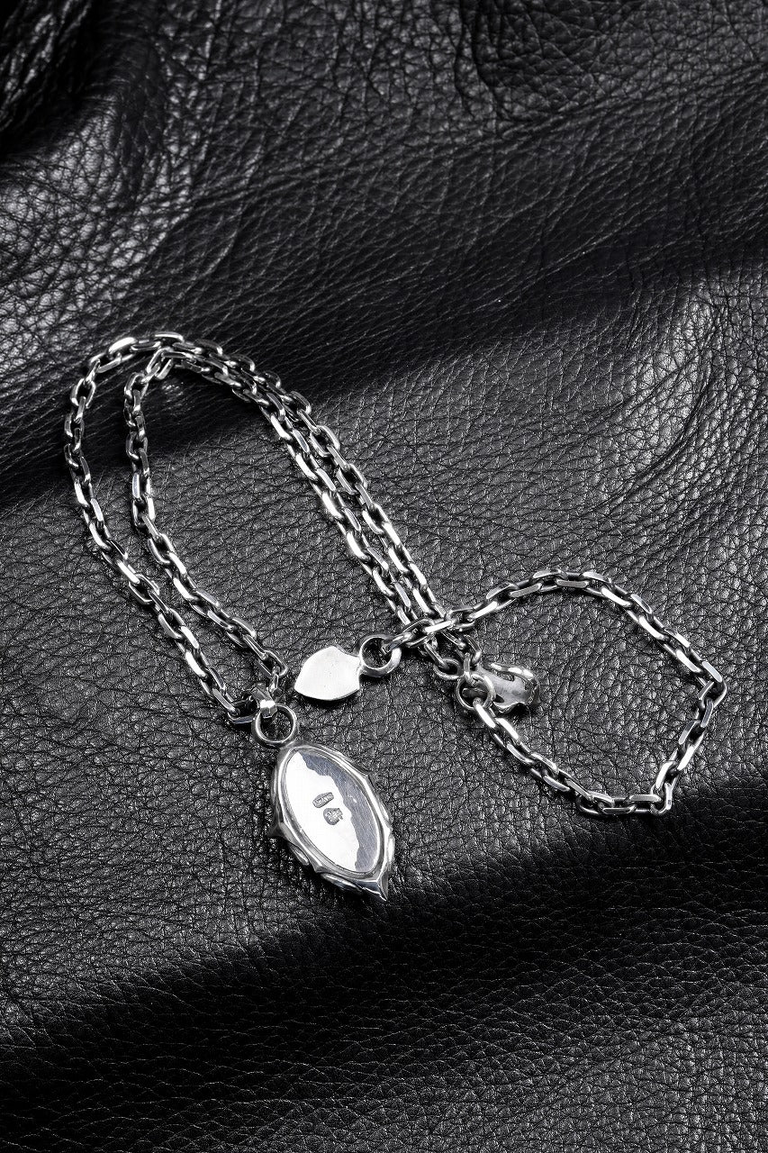 画像をギャラリービューアに読み込む, 【最短出荷可能】Loud Style Design - GET IN THE RING - DARK LUSTER - "LGN-003" SILVER NECKLACE