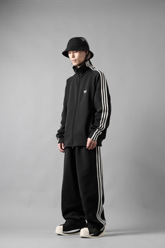 画像をギャラリービューアに読み込む, Y-3 Yohji Yamamoto THREE STRIPES TRACK JACKET (BLACK x OFF WHITE)