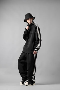 画像をギャラリービューアに読み込む, Y-3 Yohji Yamamoto THREE STRIPES TRACK PANTS (BLACK x OFF WHITE)