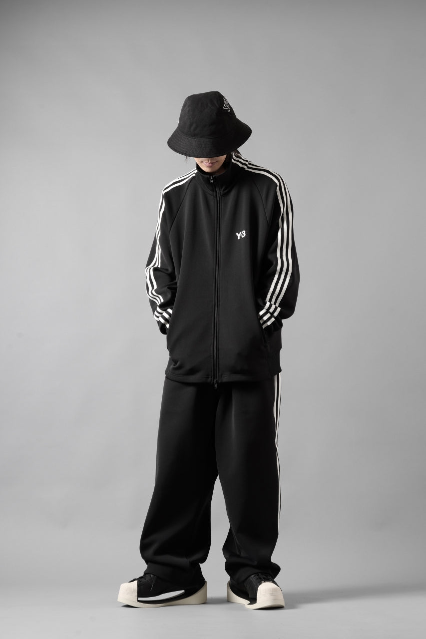 画像をギャラリービューアに読み込む, Y-3 Yohji Yamamoto THREE STRIPES TRACK PANTS (BLACK x OFF WHITE)