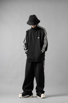 画像をギャラリービューアに読み込む, Y-3 Yohji Yamamoto THREE STRIPES TRACK JACKET (BLACK x OFF WHITE)