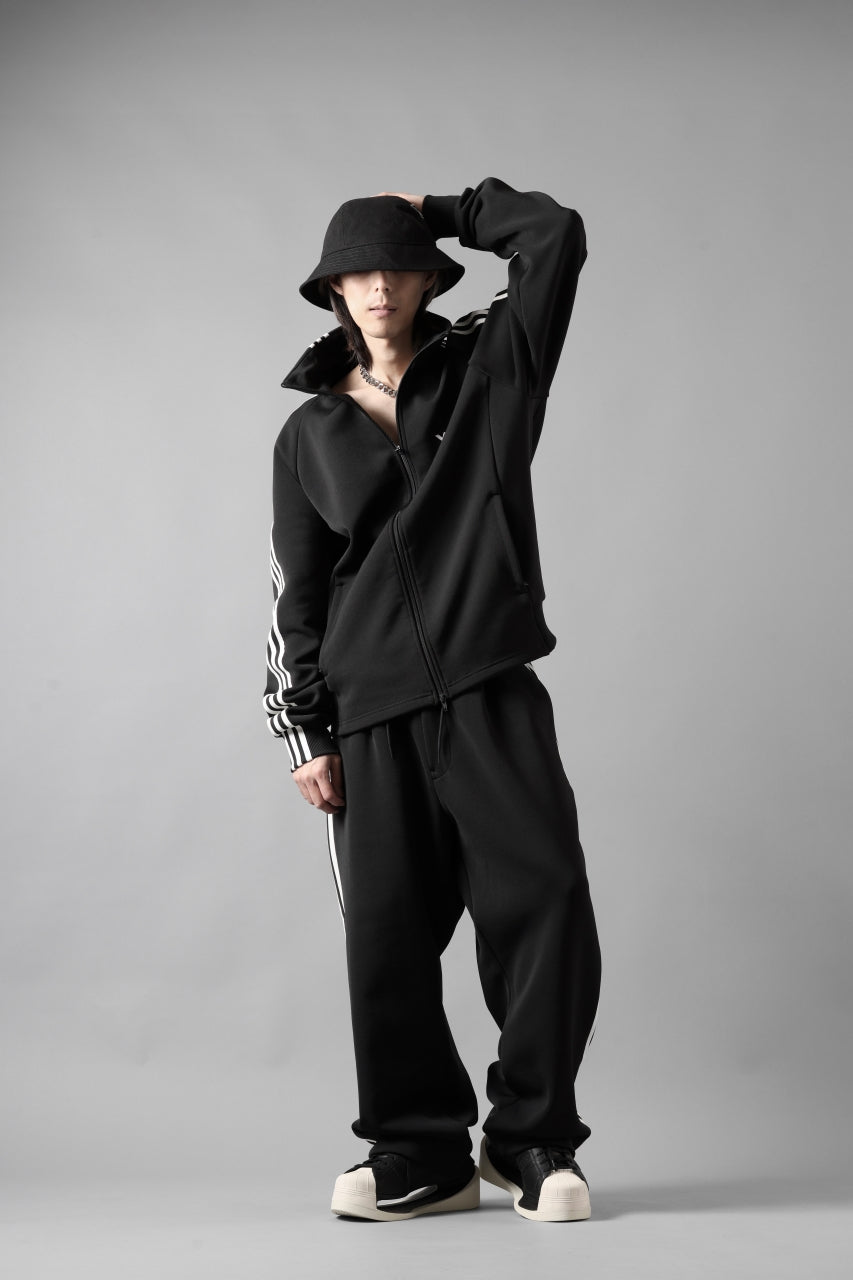 画像をギャラリービューアに読み込む, Y-3 Yohji Yamamoto THREE STRIPES TRACK PANTS (BLACK x OFF WHITE)