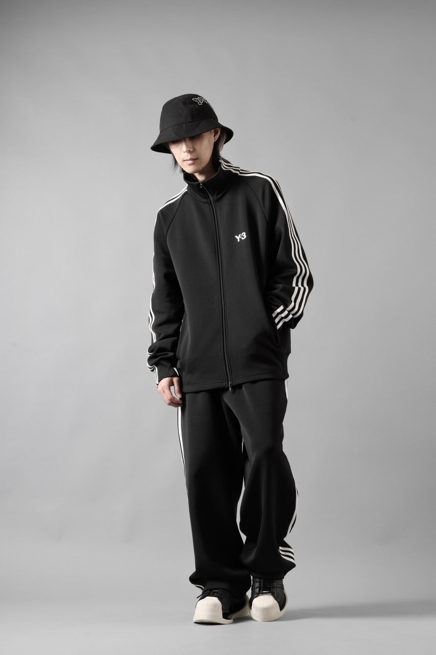 画像をギャラリービューアに読み込む, Y-3 Yohji Yamamoto THREE STRIPES TRACK JACKET (BLACK x OFF WHITE)