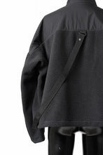 画像をギャラリービューアに読み込む, D-VEC x ALMOSTBLACK POLARTEC COAST GUARD.ZIP BLOUSON / WINDSTOPPER BY GORE-TEX LABS 3L (BLACK)