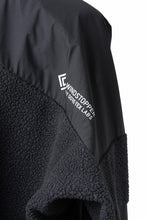 画像をギャラリービューアに読み込む, D-VEC x ALMOSTBLACK POLARTEC COAST GUARD.ZIP BLOUSON / WINDSTOPPER BY GORE-TEX LABS 3L (BLACK)