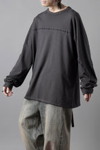 Load image into Gallery viewer, CHANGES FOOTBALL LS TEE (BLACK)