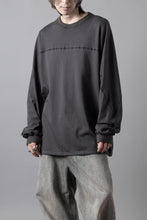 Load image into Gallery viewer, CHANGES FOOTBALL LS TEE (BLACK)