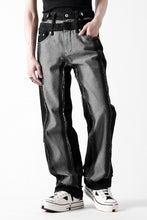 Load image into Gallery viewer, Feng Chen Wang RAW EDGE PATCHWORK TROUSERS (BLACK)