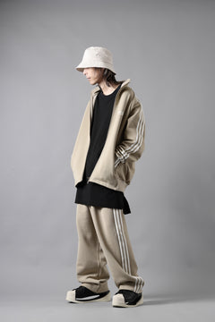画像をギャラリービューアに読み込む, Y-3 Yohji Yamamoto THREE STRIPES TRACK PANTS (KHAKI x OFF WHITE)