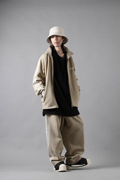 画像をギャラリービューアに読み込む, Y-3 Yohji Yamamoto THREE STRIPES TRACK PANTS (KHAKI x OFF WHITE)